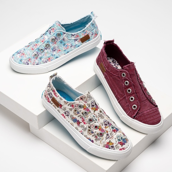 Sneaker Donna Blowfish Malibu – Tela Grigio Dolce Lavato – ZS-0650 – Taglia US 9,5 – Nuove - Foto 3